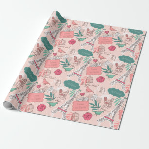 Papel De Regalo París