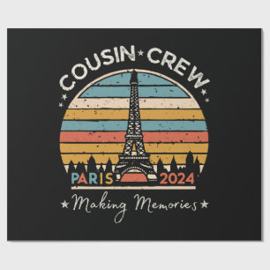 Papel De Regalo París Francia Haciendo Recuerdos 2024