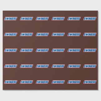 Papel De Regalo Parodia divertida de Swingers Snickers