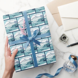 Papel De Regalo Parque nacional de la Bahía de los Glaciares   Orc