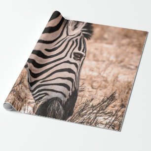 PAPEL DE REGALO PARQUE NACIONAL DE ZEBRA ETOSHA