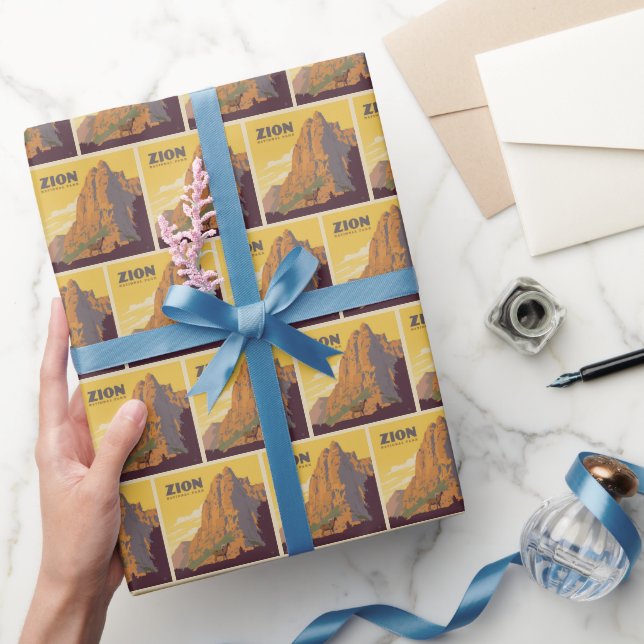 Papel De Regalo Parque nacional de Zion | Ram (Regalar)