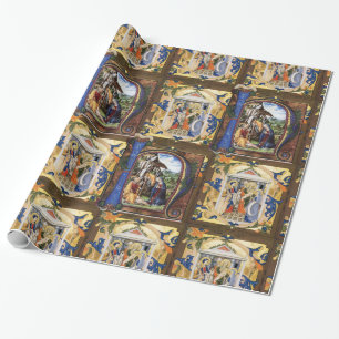 PAPEL DE REGALO PARQUE NATIVITY MONOGRAM