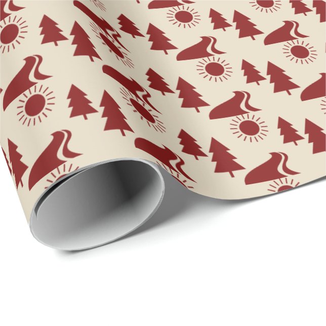 Papel De Regalo Parques Nacionales (Esquina del rollo)