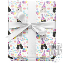 Papel de Regalo Parti Poodle