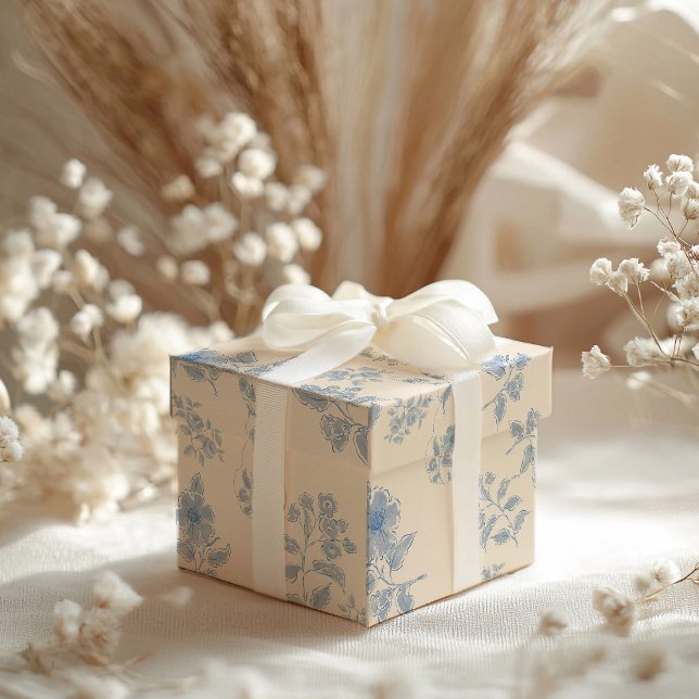 Papel De Regalo Pascua de toile azul (Subido por el creador)