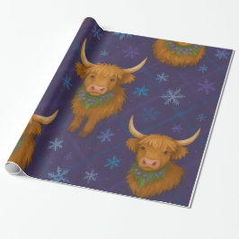 Papel De Regalo "Paseo por las tierras altas de YuleTide" Encanto 