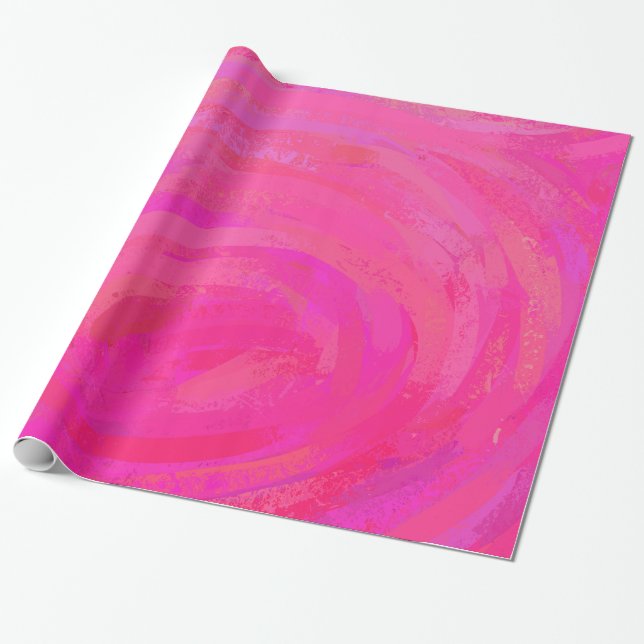 Papel De Regalo Pasión rosa (Desenrollado)