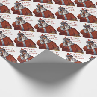 Papel De Regalo Paso lejos de las galletas