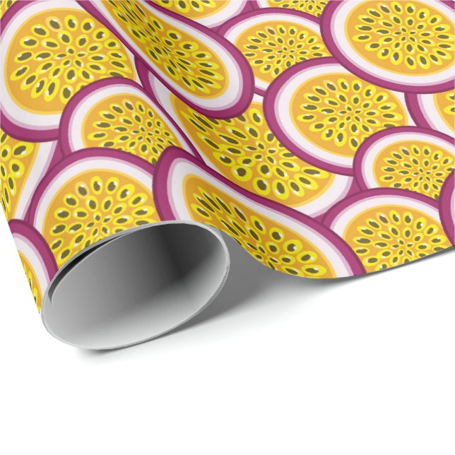 Papel De Regalo Passion fruit slices (Esquina del rollo)