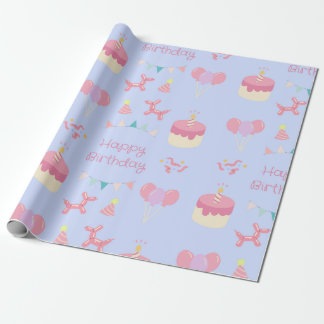 Papel De Regalo Pastel Birthday Celebration