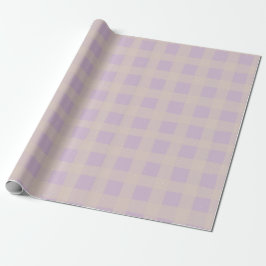 Papel De Regalo Pastel Checkered Gingham