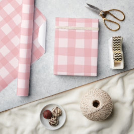Papel De Regalo Pastel Checkered Gingham