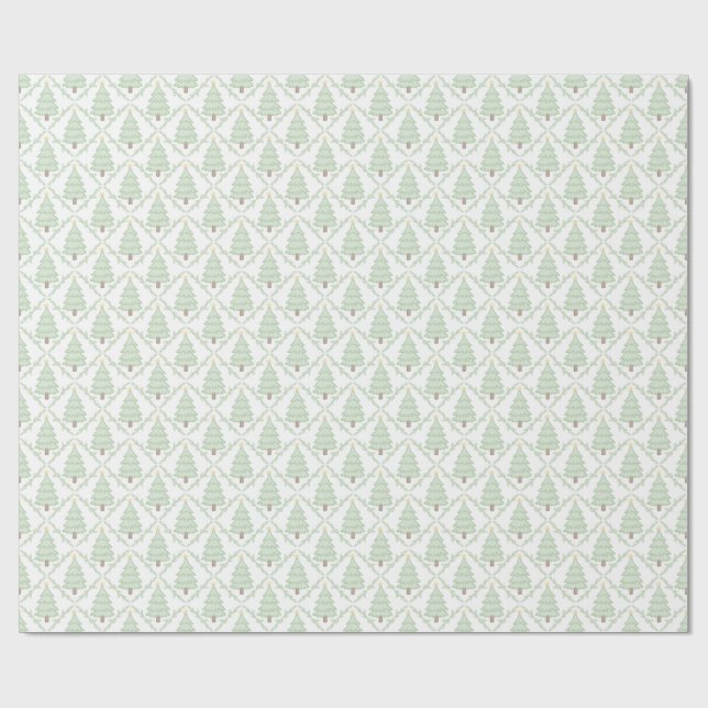 Papel De Regalo 🎄 Pastel Christmas Wonderland Wrapping Paper 🎁 (Superficie plana)