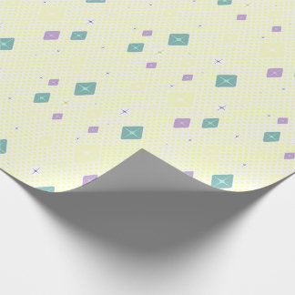 Papel De Regalo Pastel Crystal Star Pattern