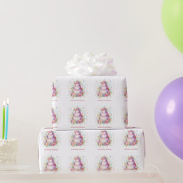 Papel De Regalo Pastel Cumpleaños