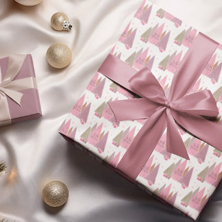 Papel De Regalo Pastel de árboles de Navidad 'Esta temporada