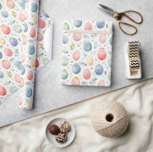 Papel De Regalo Pastel de Huevo de Pascua Serenade