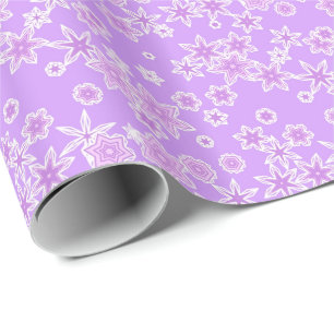 Papel De Regalo Pastel de nieve contra orquídea