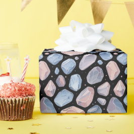 Papel De Regalo Pastel Esoteric Moonstones Purple Magic