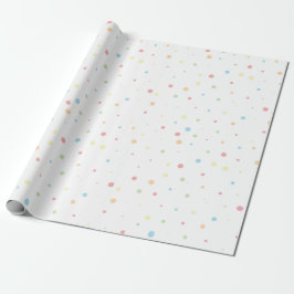 Papel De Regalo Pastel Polka Dot Wrapping Paper – Happy Gifts