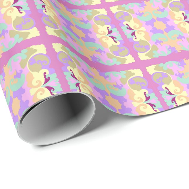 Papel De Regalo Pasteles  (Esquina del rollo)