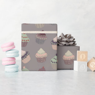 Papel De Regalo Pasteles