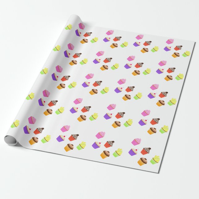 Papel De Regalo Pasteles (Desenrollado)
