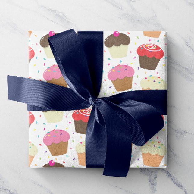 Papel De Regalo Pasteles coloridos de Confetti y Sprinkles (Subido por el creador)