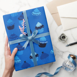 Papel De Regalo Pasteles de arándano