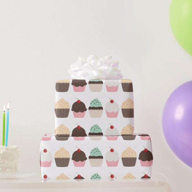 Papel De Regalo Pasteles de postre dulces Fiestas (Regalos de fiesta)