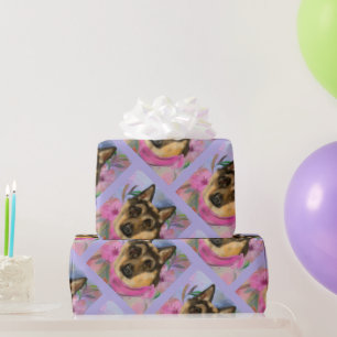 PAPEL DE REGALO PASTOR ALEMÁN     