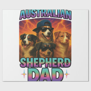 Papel De Regalo Pastor Australiano