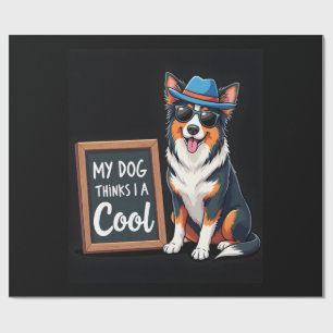 Papel De Regalo Pastor Australiano Mi Perro Cree Que Soy Genial Pa