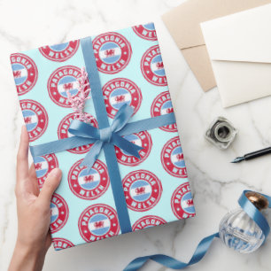 Papel De Regalo Patagonia Welsh Flag Gift Wrap