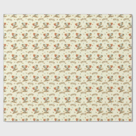 Papel De Regalo Patchwork Elephant “Growing Strong