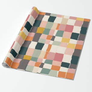 Papel De Regalo Patchwork Pastels