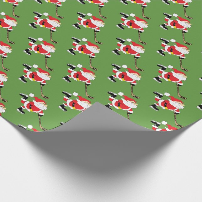 Papel De Regalo Patinaje de hockey sobre hielo (Esquina)