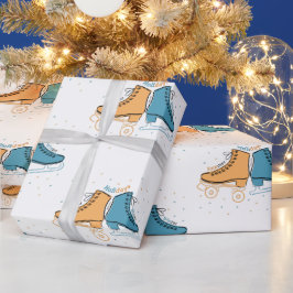 Papel De Regalo Patines de mi vida ・ Vacaciones ・