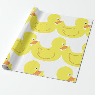Papel De Regalo Pato de goma