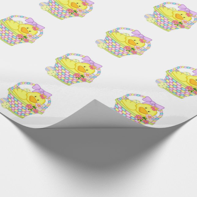 Papel De Regalo Pato de Pascua (Esquina)