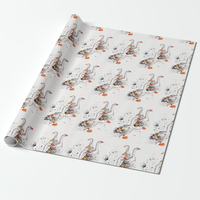 Papel De Regalo Pato Ducky (Desenrollado)