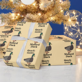 Papel De Regalo Pato Quack-Tástico Mallard