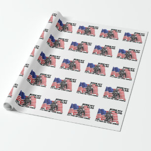 Papel De Regalo Patriota americano