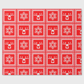 Papel De Regalo patrón a cuadros, año nuevo, navidad