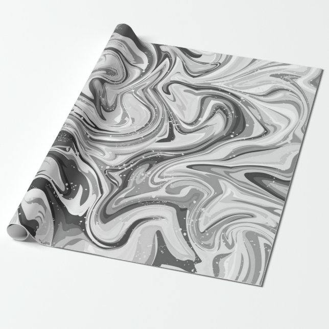 Papel De Regalo Patrón abstracto (Desenrollado)