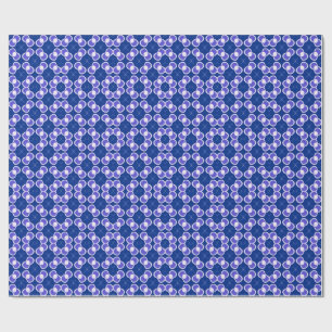 Papel De Regalo Patrón abstracto azul