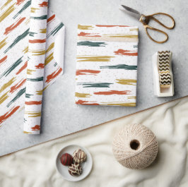 Papel De Regalo Patrón abstracto de pintura