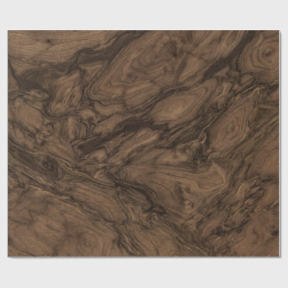 Papel De Regalo Patrón abstracto de veta de madera 2022