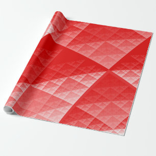 Papel De Regalo Patrón abstracto rojo
